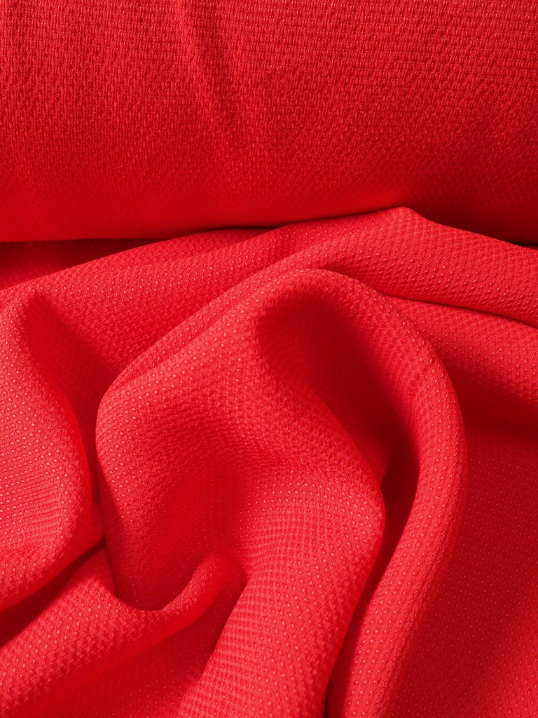 Ruby Stitched Viscose Twill