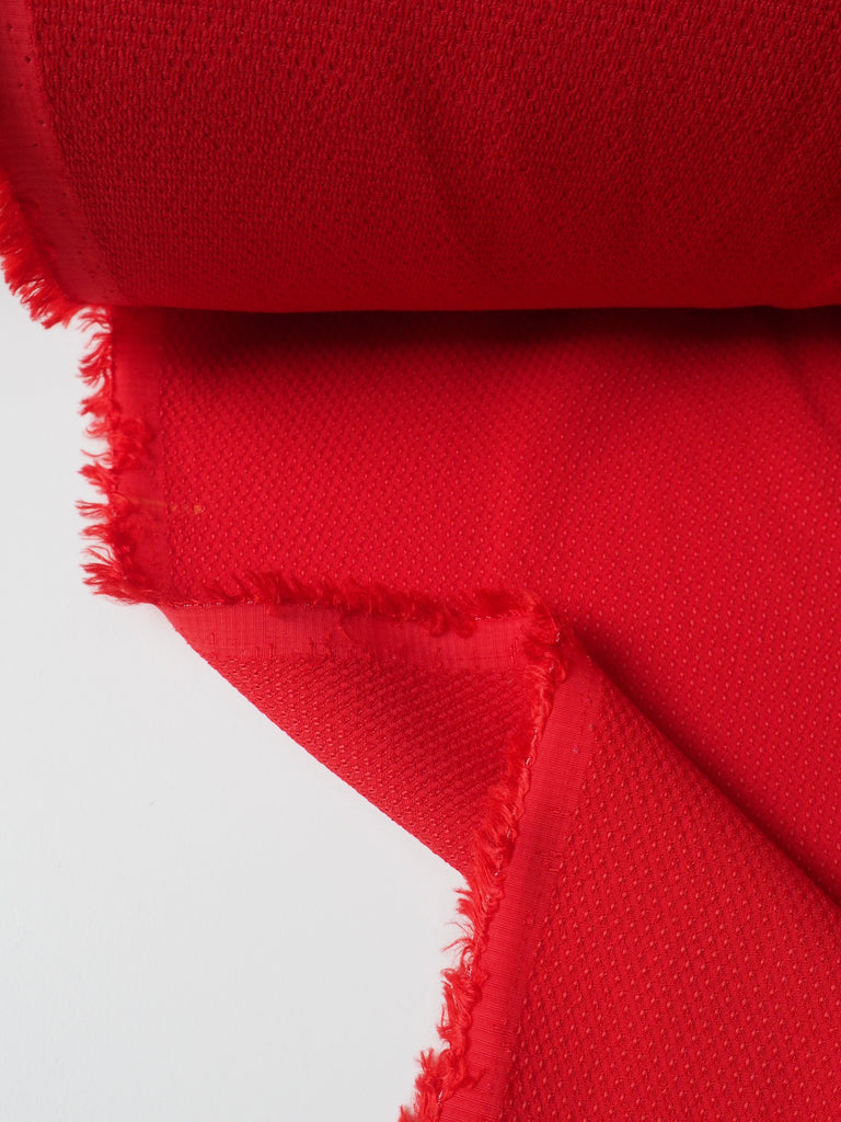 Ruby Stitched Viscose Twill