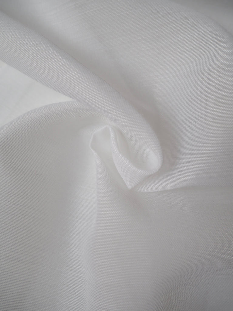 White Extra-Wide Furnishing Voile