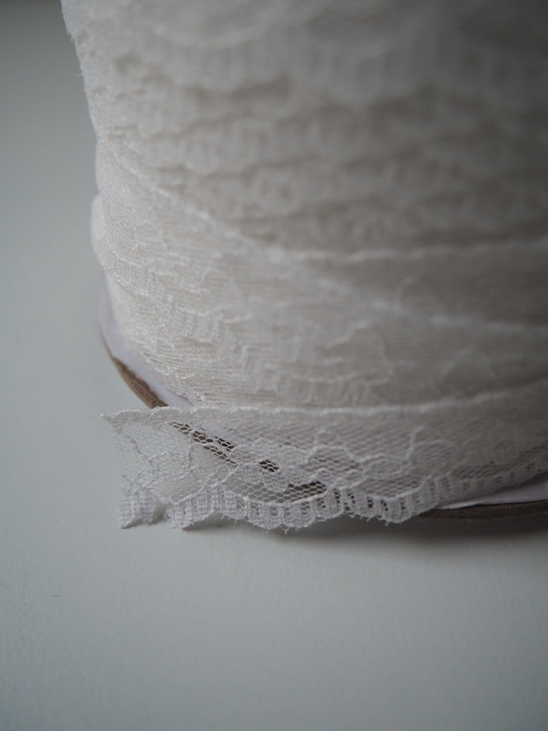 Clio Ivory Lace Trim 20mm