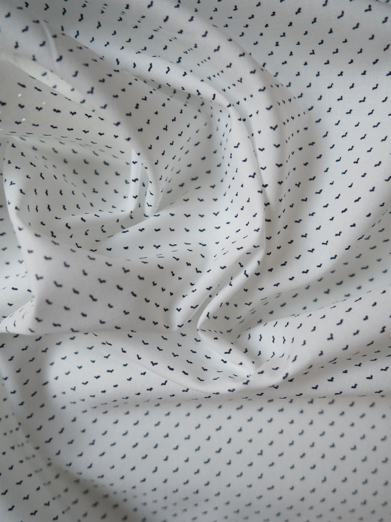 Swallow Print Cotton Voile