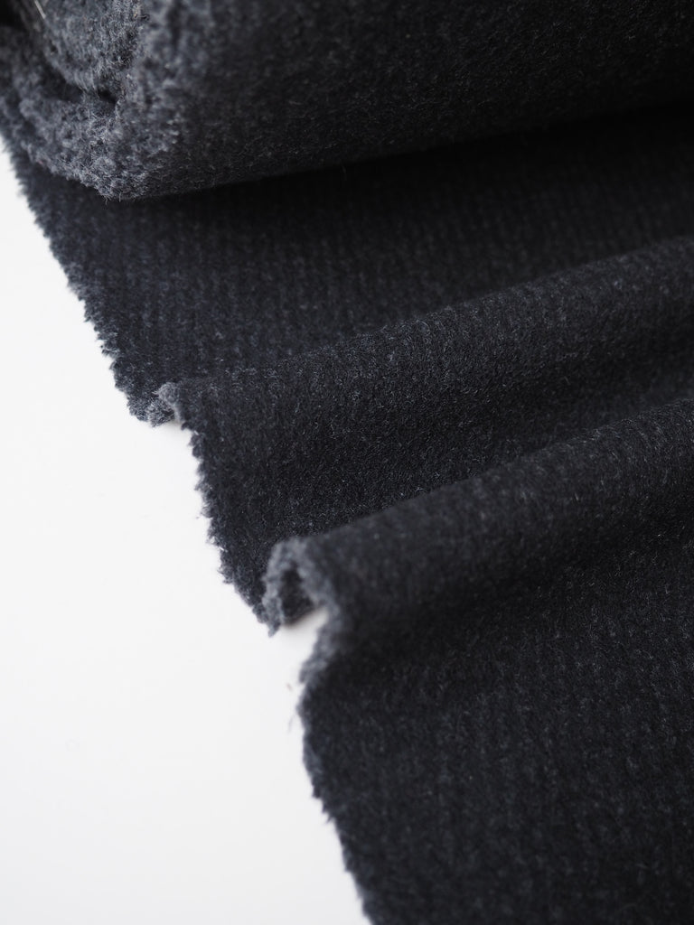 Grey Super Soft Wool Twill Coating