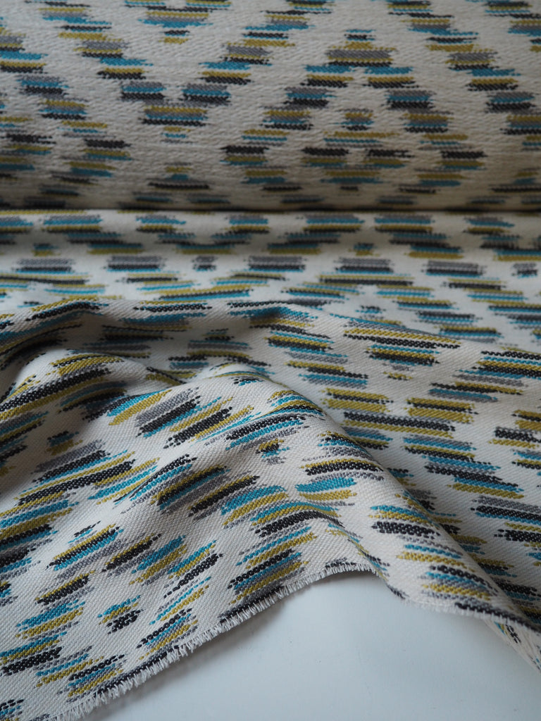 Marine Chevron Jacquard