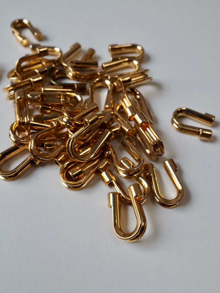 Gold Zipper Pull