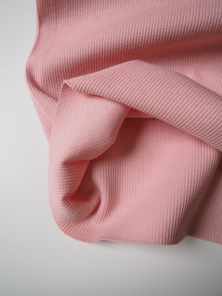 Rose Quartz Cotton Ribbing