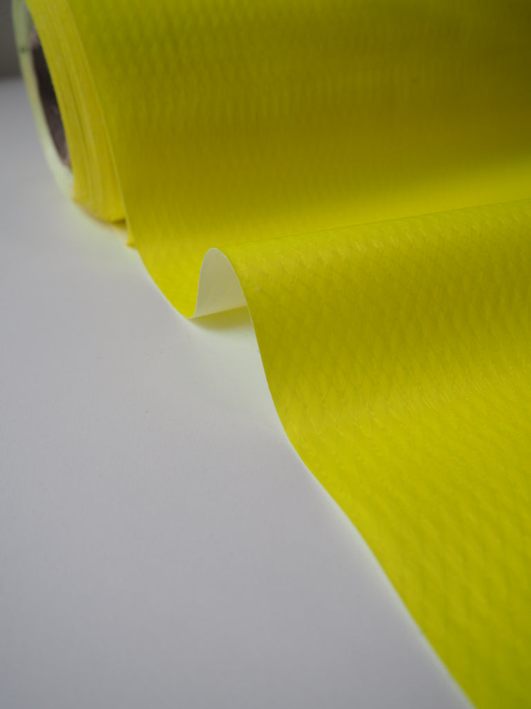 Neon Yellow HI-Vis Reflective PVC