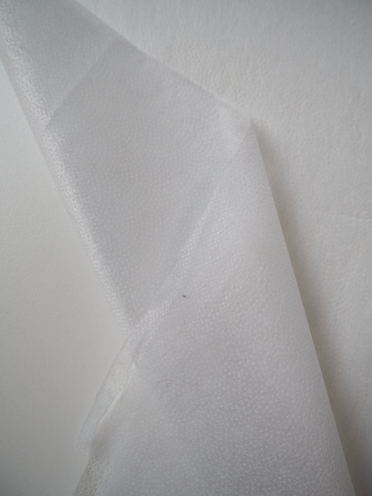 White Iron-on Interfacing