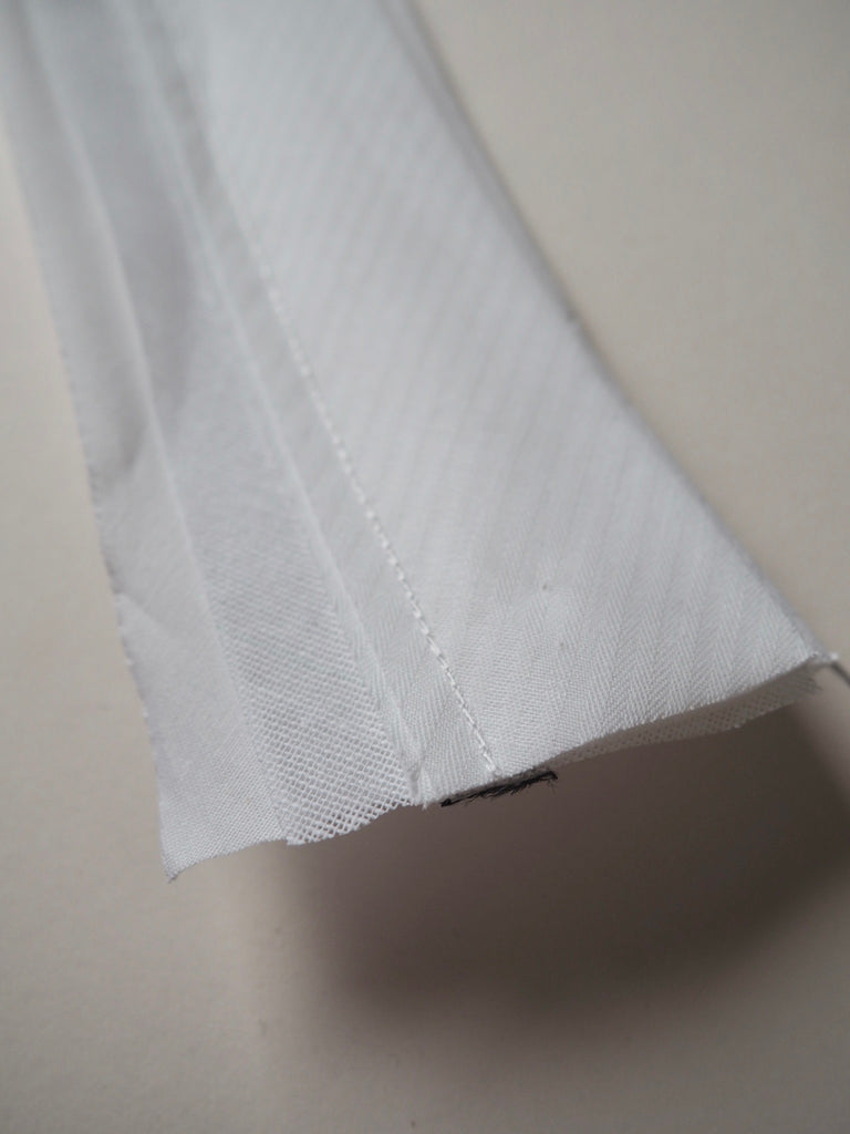 White Pringle Tailors Waistbanding