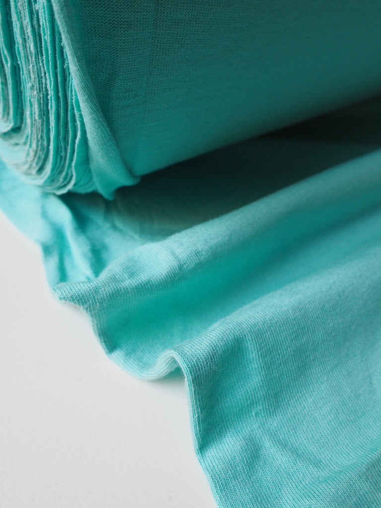 Aqua Cotton T-shirt Jersey