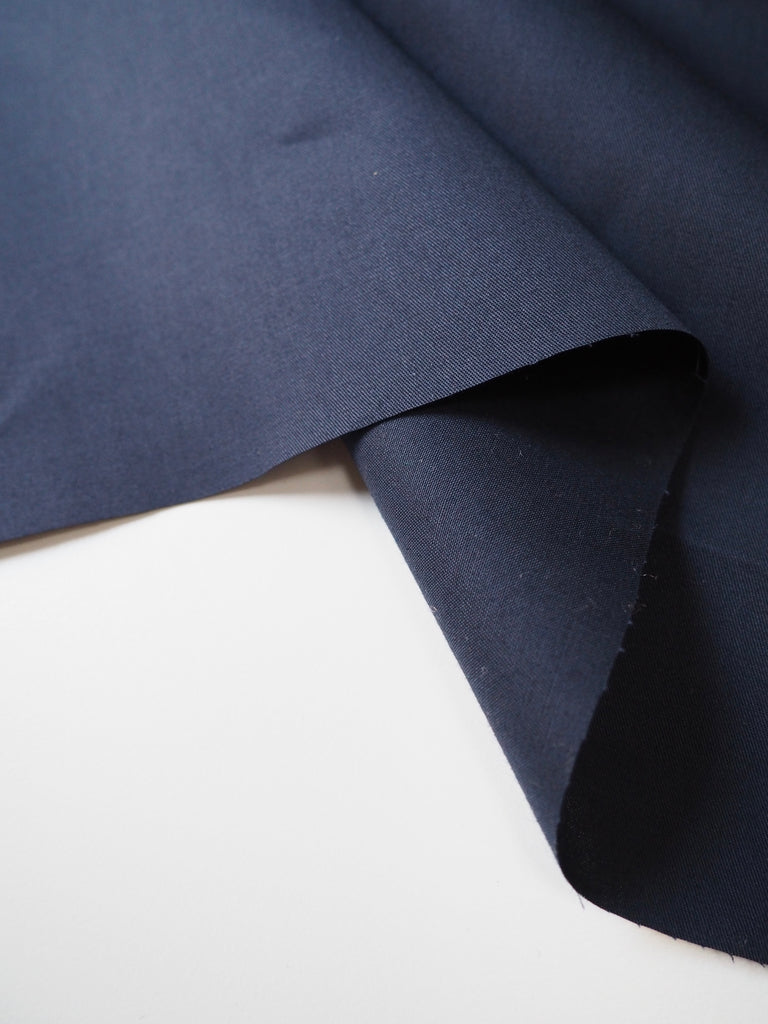 Navy Cotton Twill