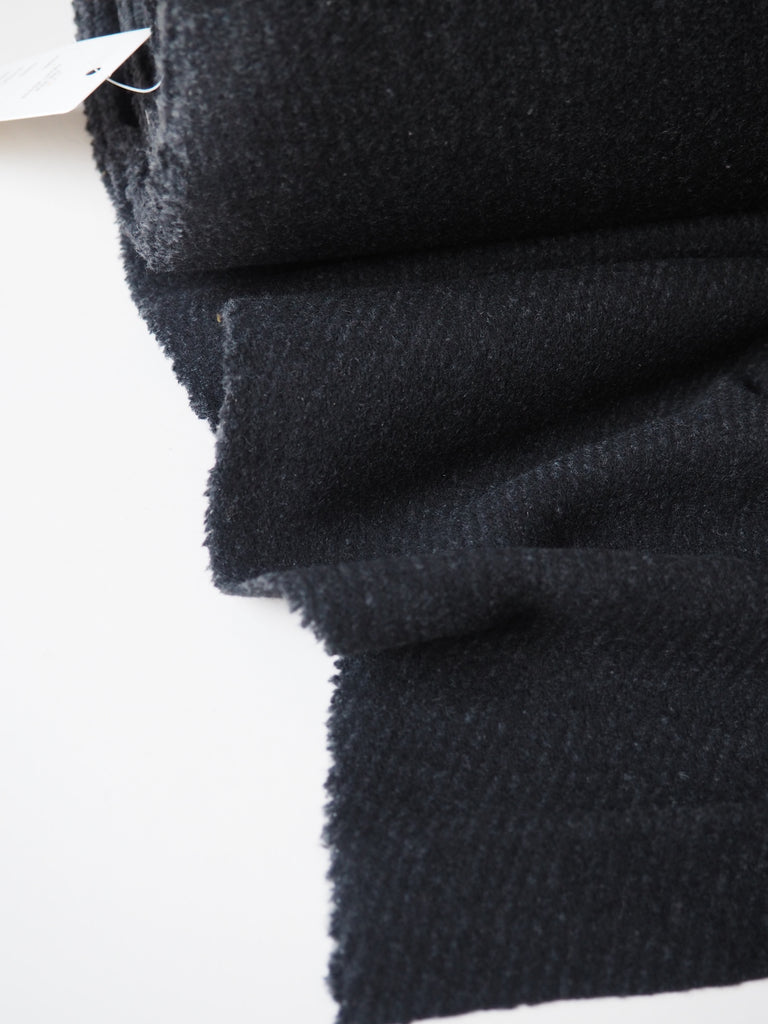 Grey Super Soft Wool Twill Coating