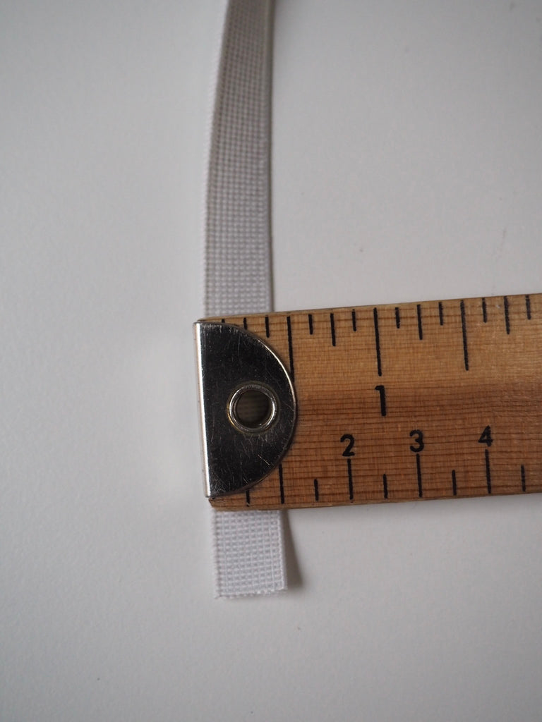 White Elastic 10mm