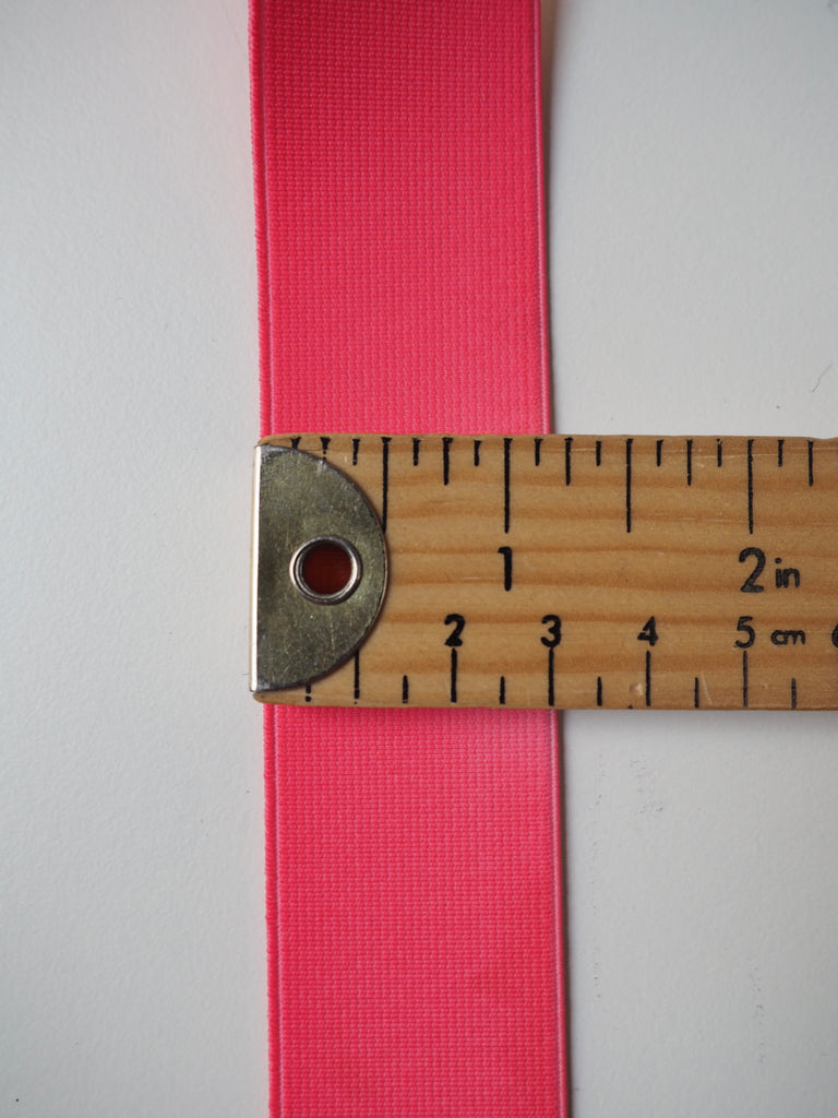 Neon Pink Elastic 30mm