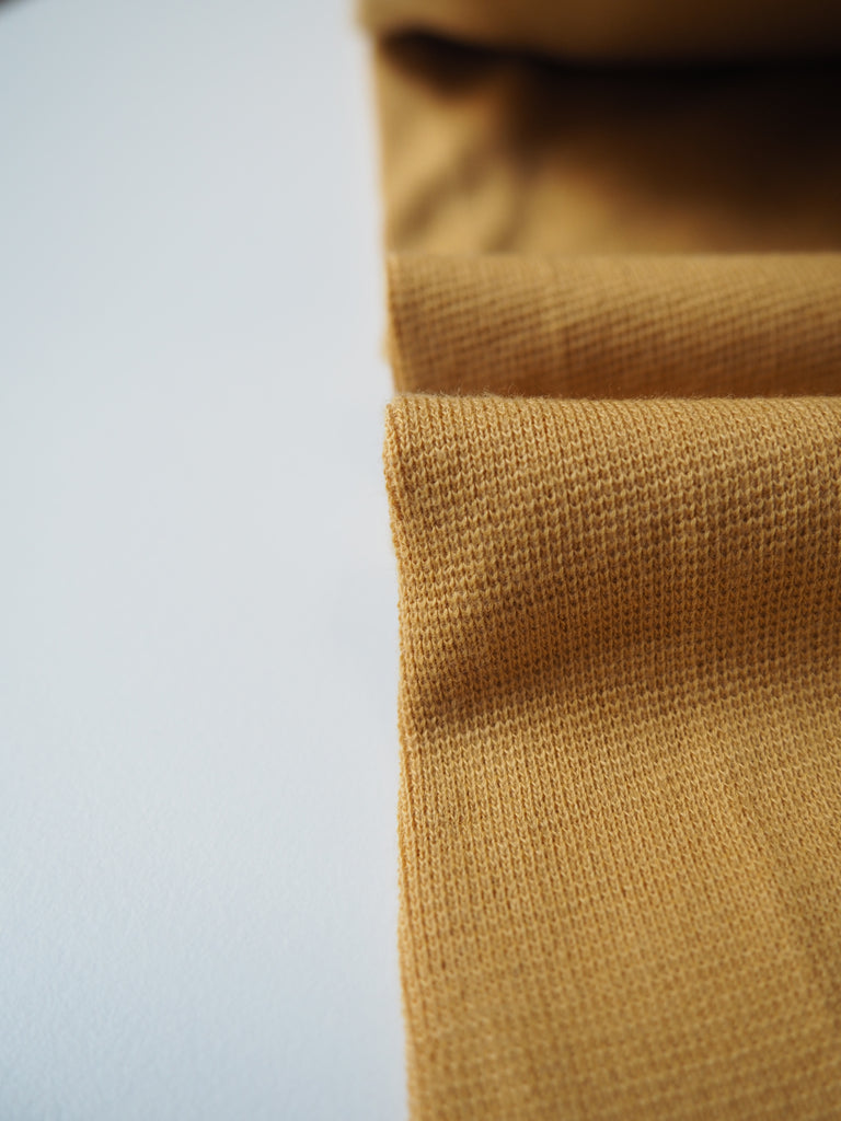 Mustard Organic Ribbing