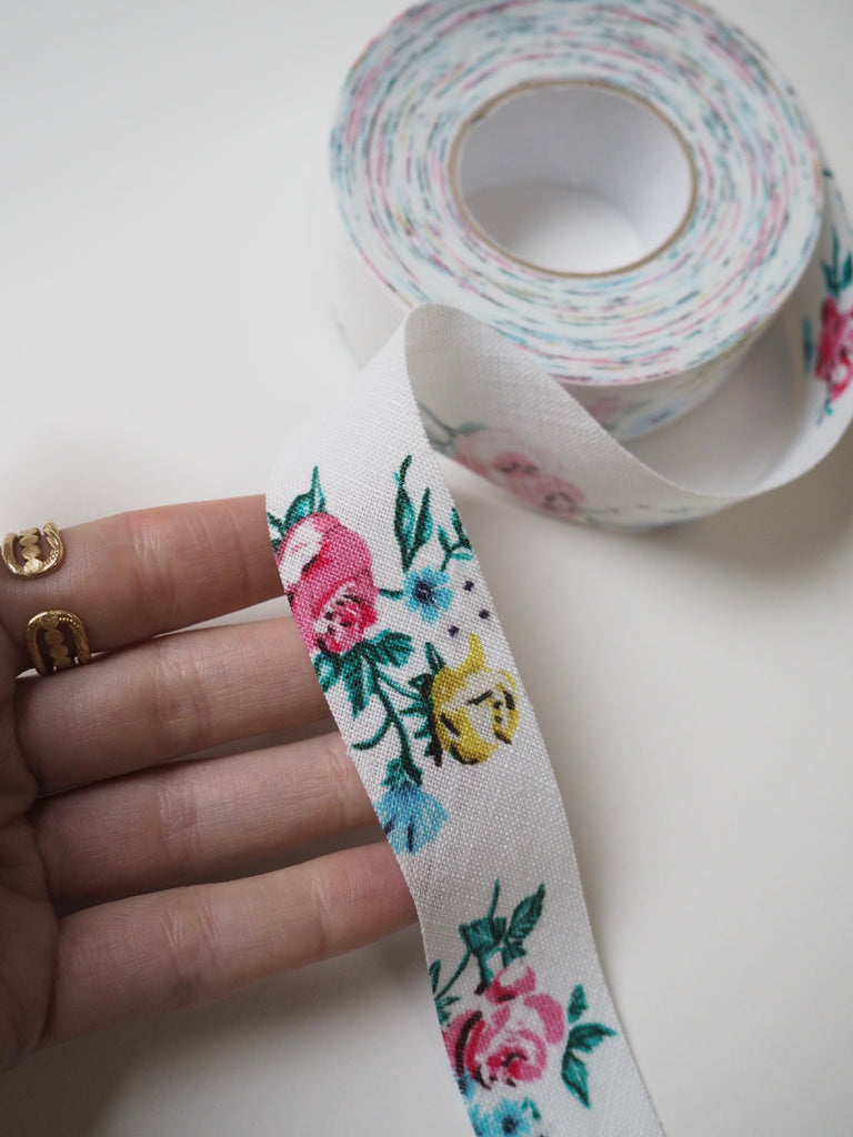 Spring Floral Cotton Bias Tape