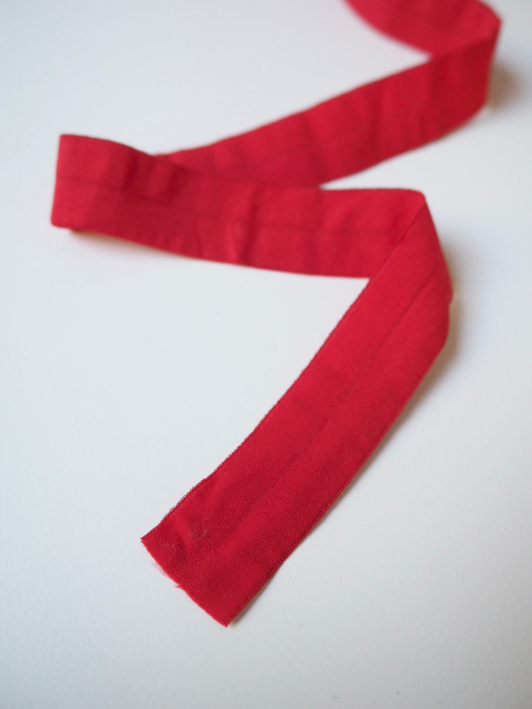 Red Fold Over Elastic 20mm