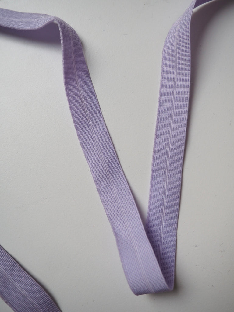 Pastel Purple Fold Over Elastic 15mm