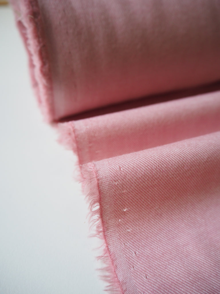 Rose Brushed Cotton Twill