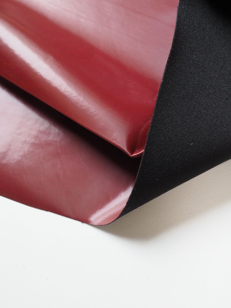 Burgundy Lightweight Stretch Pleather