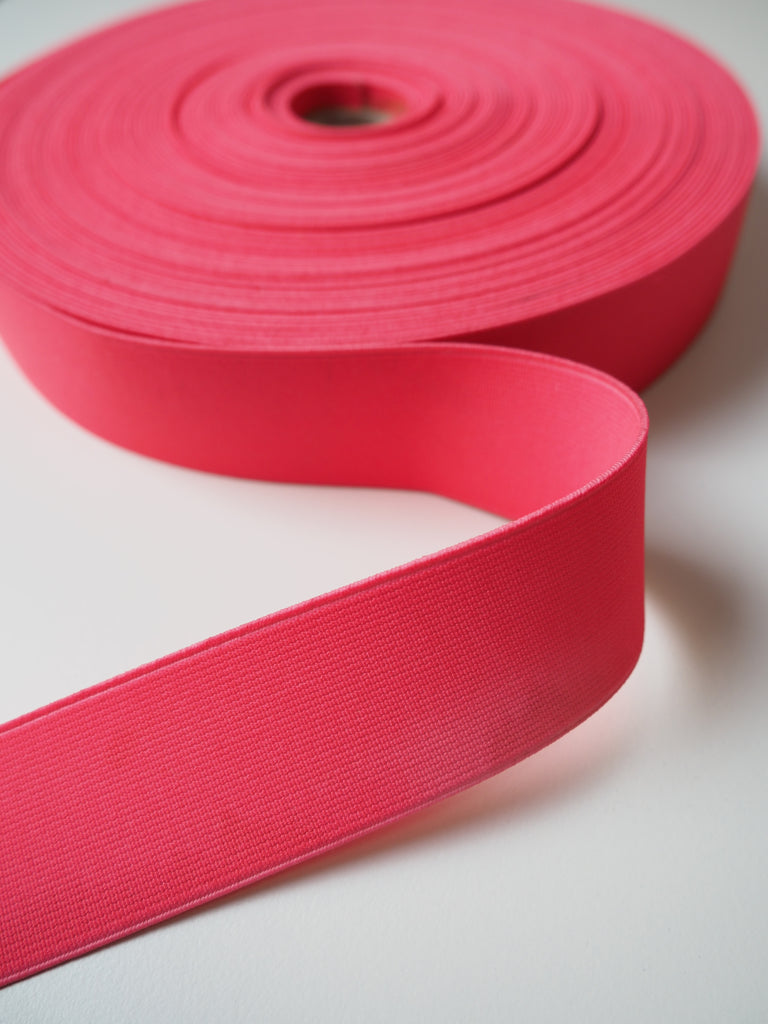 Neon Pink Elastic 30mm