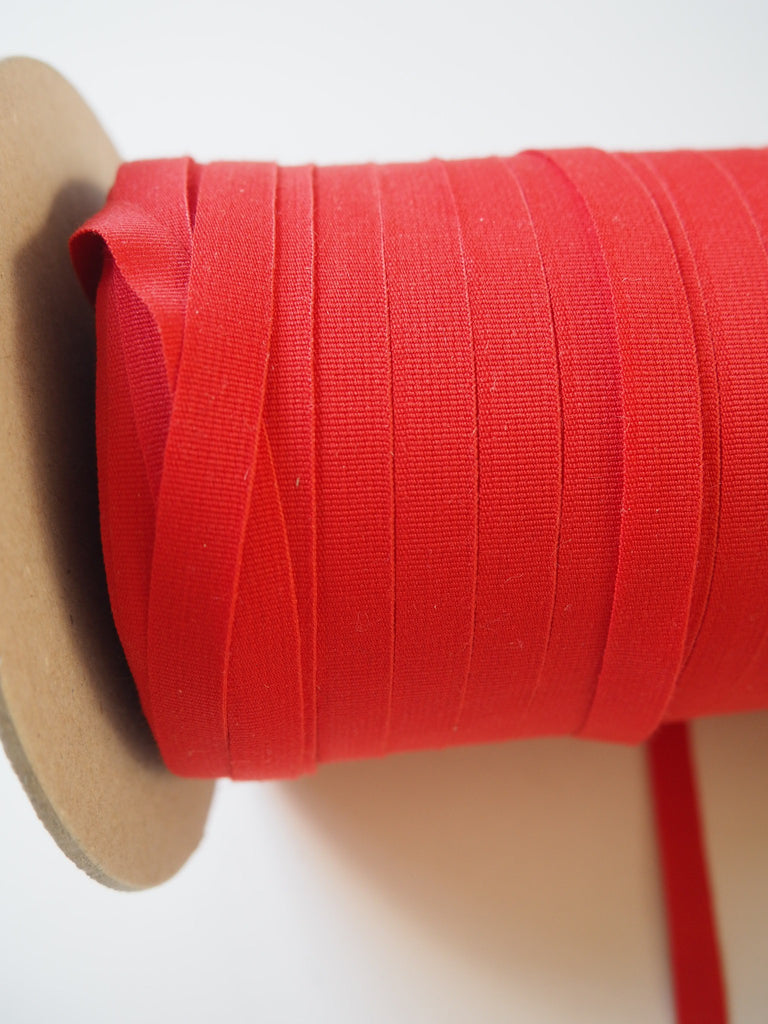 Strawberry Matte Grosgrain Ribbon 10mm